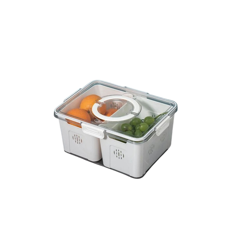 Boite Rangement Frigo, Bac Rangement Frigo Amovible Conteneurs de Stockage