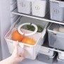 Boite Rangement Frigo, Bac Rangement Frigo Amovible Conteneurs de Stockage