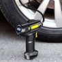 Portable Tire Compressor with Plug for Car