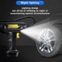 Portable Tire Compressor with Plug for Car