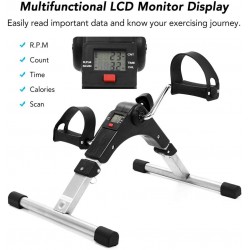 HS-Zak Miller Stepper Fitness Appareil De Musculation Pliant Pédale LCD Intérieur Vélo Vélo avec Stepper Résistance Réglable