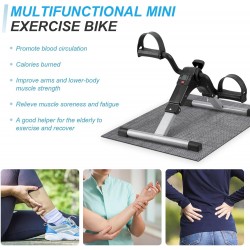 Mini vélo d'exercice Pliable pour Bras et Jambes