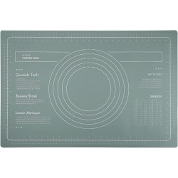 Fulenyi Tapis de pétrissage,Tapis de Cuisson en Silicone | Tapis de Cuisson de pâtisserie en Silicone 24x16 Pouces, Grande pâte