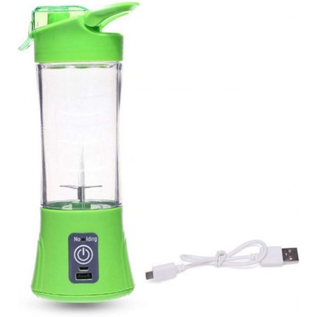 400Ml Portable Blender Juicer Cup Usb Rechargeable Électrique Automatique Bleu Petit Cuisine Appareils