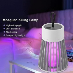 Piège À Moustiques Lampe Anti-Moustique Portable Lampes Anti-Moustiques Électriques Alimentation USB Piège Électronique,