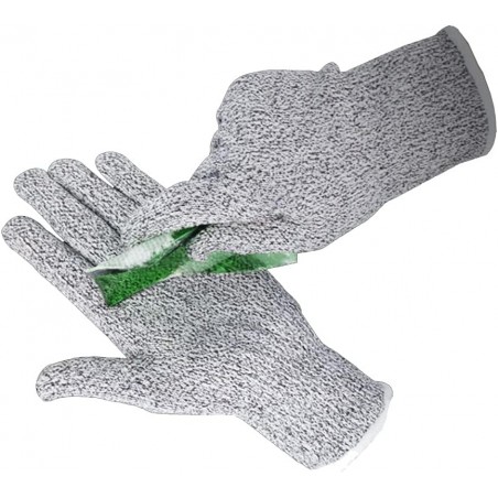 FUFU Moufles Gants Anti-Coupure De Grade 5, Gants Hautes Performances, Gants De Protection De Qualité Alimentaire, Gants