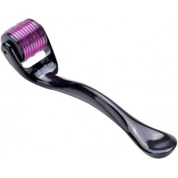 LEDMOMO Derma Roller de 3 mm pour produit de soin du visage, rouleau Premium Titan 540 microns.