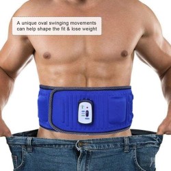 Vibration Ceinture Massage électrique, régime Ceinture Musculaire Abdominale, équipement sans Fil, Massage Musculaire, Perte