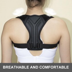 Ceinture dorsale réglable - Sangle dorsale - Dos rond - Correction de posture - Correction de la posture - Correction de la