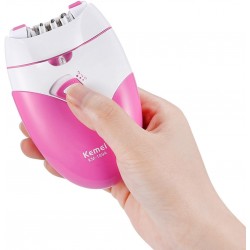 Rasoir rechargeable compact lisse et soyeux pour femme – Épilateur d'épilation doux et puissant avec USB, pour les aisselles et