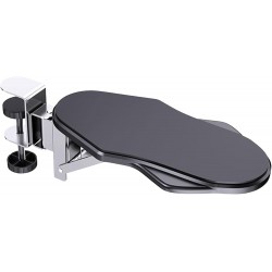 Dickly Accoudoir D'ordinateur Ergonomique pour Bureau, Repose-coude pour Table Bureau Chaise Bureau Maison, Pliable