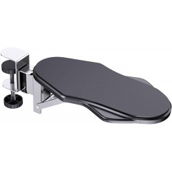 Dickly Accoudoir D'ordinateur Ergonomique pour Bureau, Repose-coude pour Table Bureau Chaise Bureau Maison, Pliable