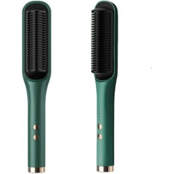 flintronic Brosse Lissante Pour Cheveux, Anti-BrûLure Lisseur Cheveux Professionnel, 30s Chauffage Rapide Fers à Lisser Négatifs