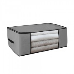 SAC DE RANGEMENT COUETTE GRIS