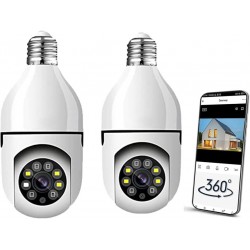 Caméra Ampoule 360 Degrés...