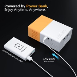 Mini Projecteur Portable -...