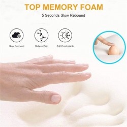 Repose Tete Voiture, coussins de soutien de cou en mousse à mémoire de forme, oreillers cervicaux respirants pour la conduite,