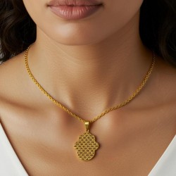 Elegant KHAMSA Necklace –...
