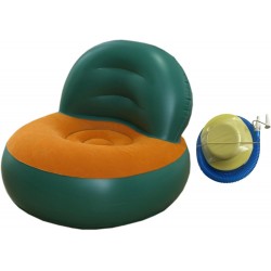 Folpus Inflatable Sofa Air Couch Versatile Soft Single Inflatable Chair Lounge Chair Lazy Sofa for Outdoor Home Living Room