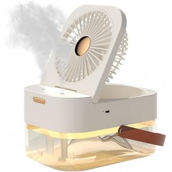 Mist humidifying fan, table...