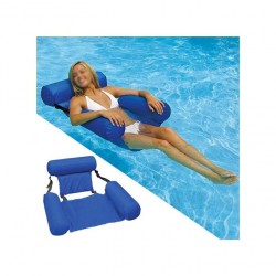 Inflatable folding floating...