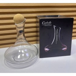 Luxury glass bottle with a...