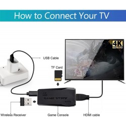 Wireless retro game console