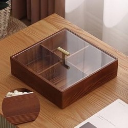 boîte de rangement en bois