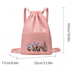 Sac à Dos Décontracté Brodé...