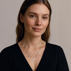 Elegant Circular Necklace...