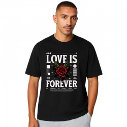 T-shirt graphique 'L'amour...