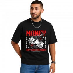 T-shirt Graphique Argent...