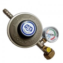 منظم غاز LPG BTM مع مقياس ضغط