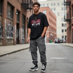 Casual Urban Style Graphic...