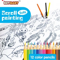 مجموعة الرسم باللف للأطفال