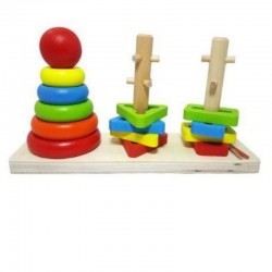 Colorful Wooden Stacking...