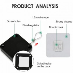 Retractable Wire Rope with...