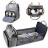 MULTIFUNCTIONAL FOLDABLE MATERNITY BACKPACK PORTABLE BABY BED