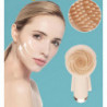 Women Sonic Facial Cleansing Brush Silicone Face Skin Massager