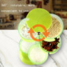 Transparent Vertical Rotating Seasoning Box