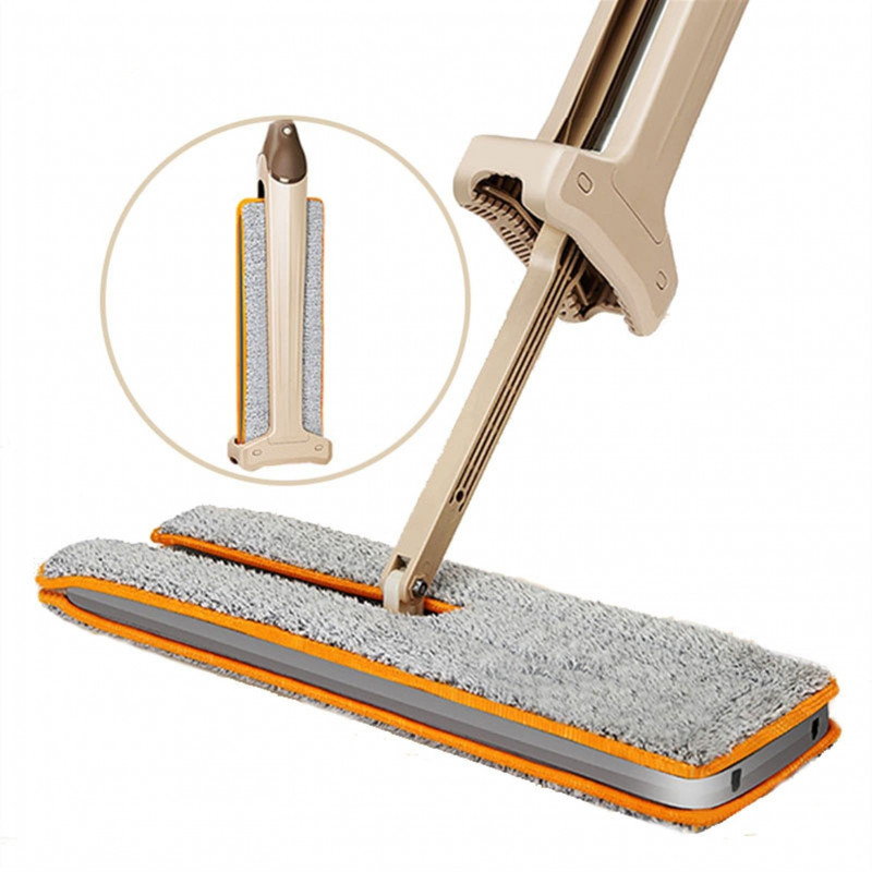 Mop Double Flat Magic Mop Self Wringing Hardwood