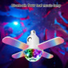 Colorful Four-leaf Music Lamp Mini Bluetooth Magic Ball