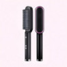 Electric heating brush for straightening hair