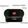 Electric ceramic heater for home, office and camping