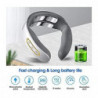 Intelligent neck massager, portable neck massager, electric neck pulse massager for home and office，