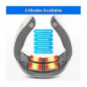 Intelligent neck massager, portable neck massager, electric neck pulse massager for home and office，