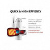 Electric water heater faucet with instant display heating and digital display