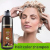 Hair coloring shampoo for men and women