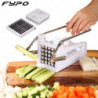 Stainless steel manual potato cutter