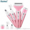 Kemei Kemei 4 in 1 Electric Women Facial and Body Epilator for Nose and Ear Eyebrows